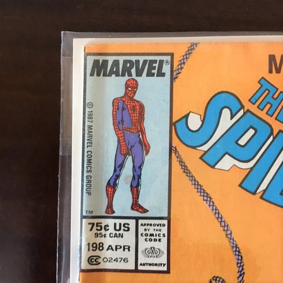 1987 Marvel Comic The Sensational Spiderman #198 - Picture 9 of 10